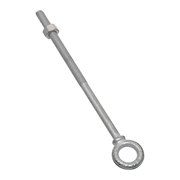 NATIONAL HARDWARE Eye Bolt With Shoulder, 1/2", 10 in Shank, 1 in ID, Steel, Galvanized N245-183